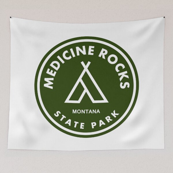 Item preview, Medicine Rocks State Park Montana Tent designed and sold by bivenart.