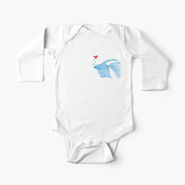Pijama unisex de algodón de manga corta con diseño de criatura marina para  bebés y niños pequeños