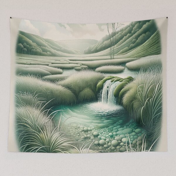 Item preview, Serenity in the Hidden Valley designed and sold by PictorialWhimsy.