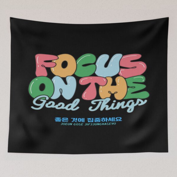 Item preview, JM's Korean/English Series #305-좋은 것에 집중하세요_Focus on the good things designed and sold by JM Language Service.