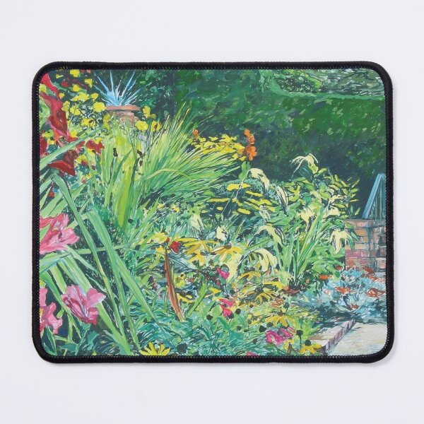 Item preview,  Warm Border in Autumn at Cloudehill by Jo Reitze designed and sold by joreitzeartist.