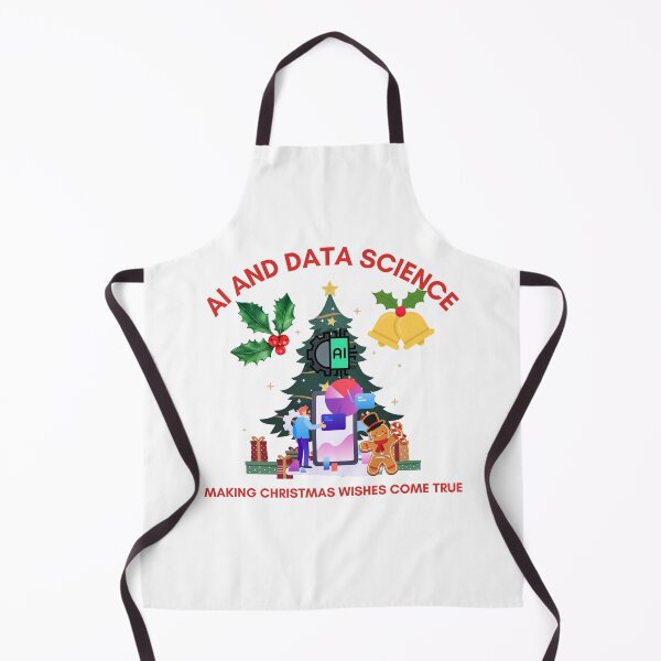Item preview, AI and data science, making christmas wishes come true, data christmas designed and sold by NoetherSym.