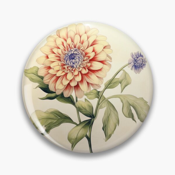 Item preview, Zinia Flowers Inspired By My Mothers Flower Paintings  designed and sold by CDC40.
