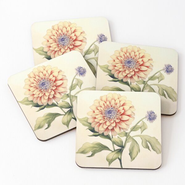Item preview, Zinia Flowers Inspired By My Mothers Flower Paintings  designed and sold by CDC40.