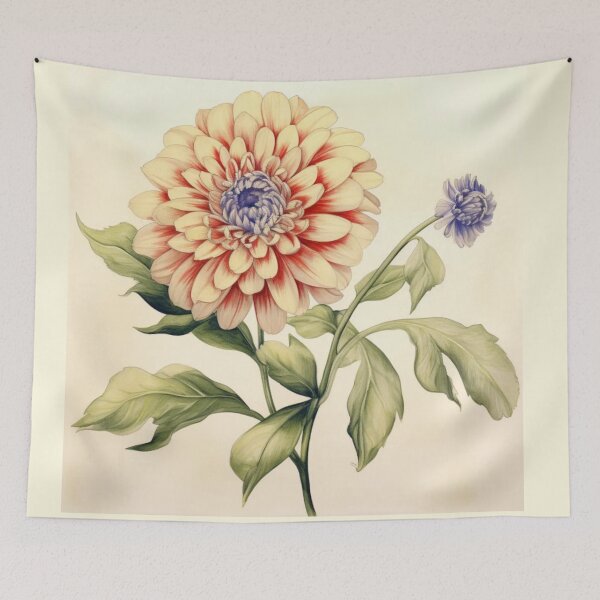 Item preview, Zinia Flowers Inspired By My Mothers Flower Paintings designed and sold by CDC40.