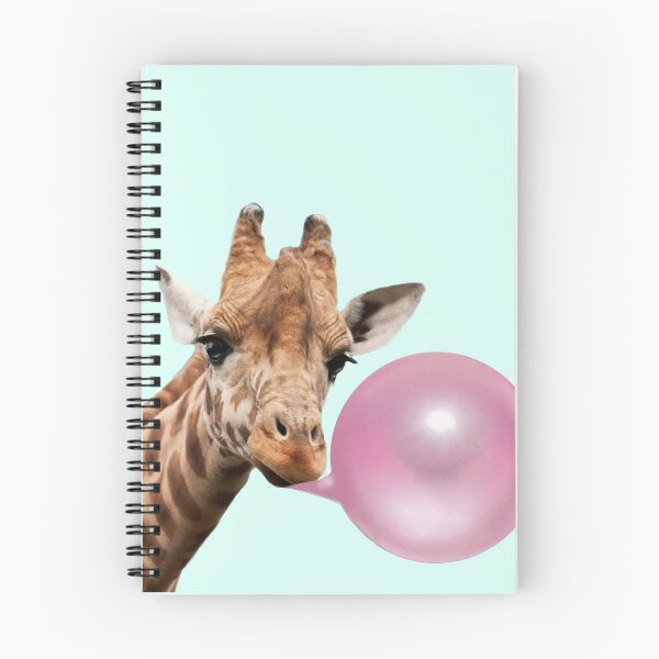 Item preview, Giraffe making Bubble Gum Pop designed and sold by Bebichic.