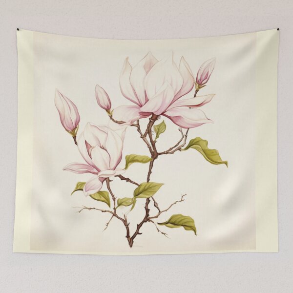 Item preview, Magnolia Flowers Inspired By My Mothers Flower Paintings designed and sold by CDC40.