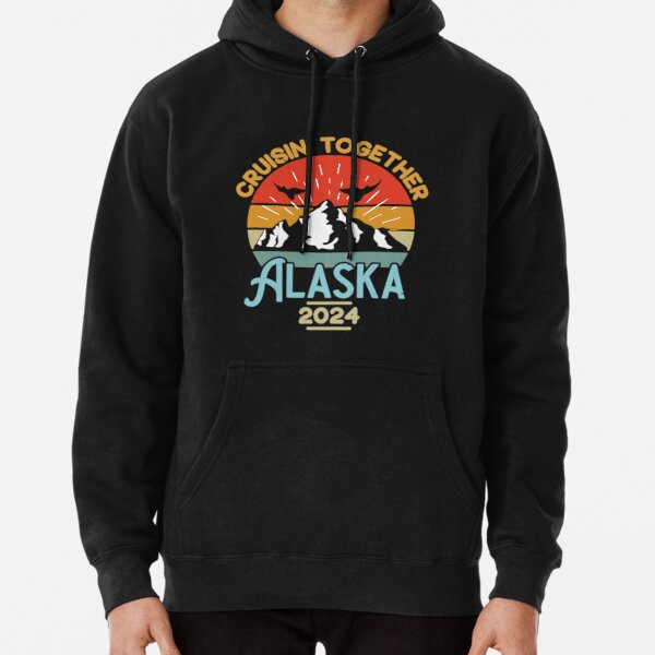 Alaska Sweatshirt Alaska Gift Alaskan Cruise Sweatshirt Juneau Alaska  Crewneck Alaska Cruise Gift Glacier Bay Pullover Anchorage AK Sweater 