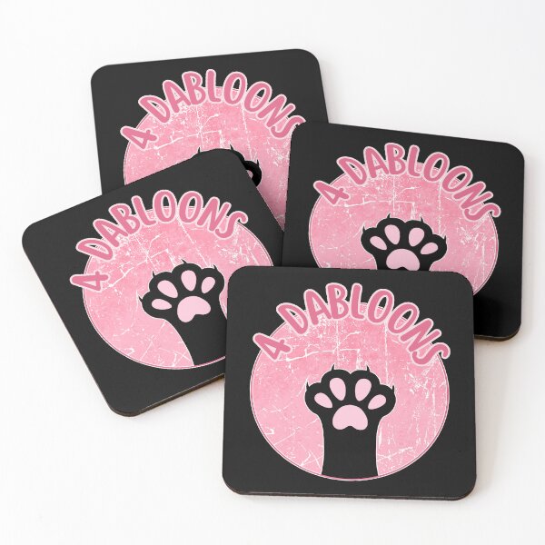 Item preview, 4 Dabloons | Cat Meme Trend designed and sold by ObsidianDaz.
