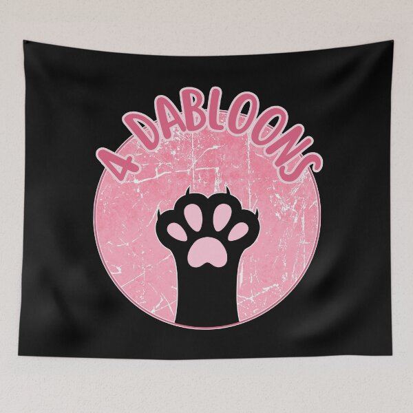 Item preview, 4 Dabloons | Cat Meme Trend designed and sold by ObsidianDaz.