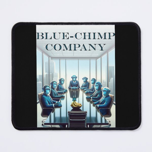 Item preview, Blue-Chimp Company - Dad joke designed and sold by Matthew Kinnersly.