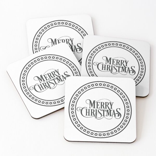 Item preview, Merry Christmas Circular Message designed and sold by ChristmasCharm.