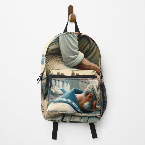 Item preview, Dawn Silence on the Fisherman's Pier designed and sold by PictorialWhimsy.