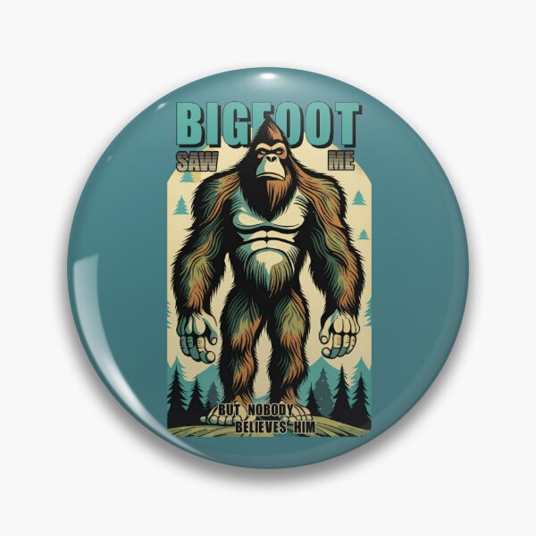 Item preview, Bigfoot saw me, but nobody believes him (#10) [Create a set!] designed and sold by SolidEarthArt.