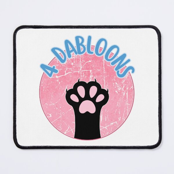 Item preview, 4 Dabloons | Cat Meme Trend designed and sold by ObsidianDaz.