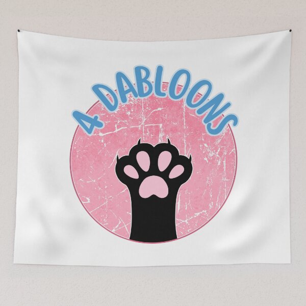 Item preview, 4 Dabloons | Cat Meme Trend designed and sold by ObsidianDaz.