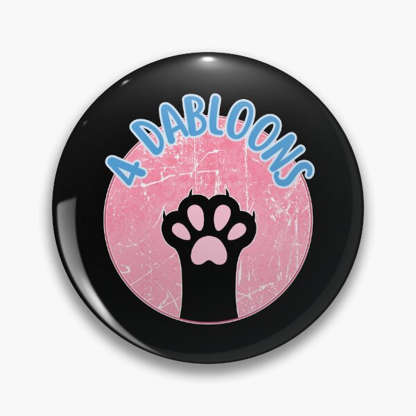 Item preview, 4 Dabloons | Cat Meme Trend designed and sold by ObsidianDaz.