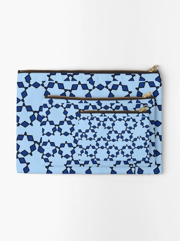 Thumbnail 2 of 4, Zipper Pouch, Colorful Geometrical Pattern designed and sold by Rajasekar.