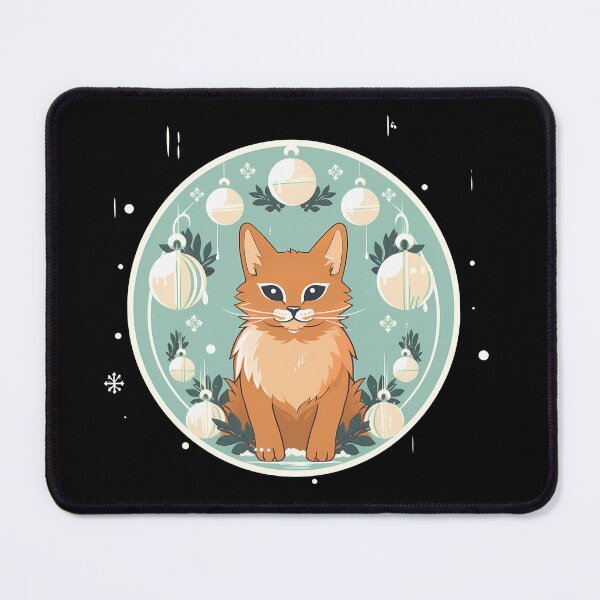 Item preview, Somali Cat Xmas Ornament, Love Cats designed and sold by Logiamerch.