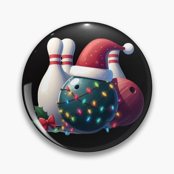 Item preview, Merry Bowling Balls & Santa Cones Extravaganza designed and sold by HeadTurningArt.