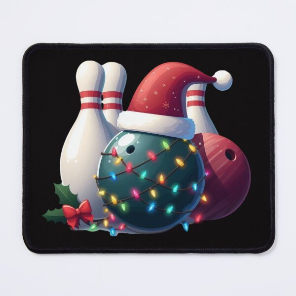 Item preview, Merry Bowling Balls & Santa Cones Extravaganza designed and sold by HeadTurningArt.