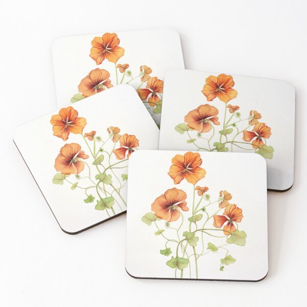 Item preview, Nasturtium Flowers Inspired By My Mothers Flower Paintings  designed and sold by CDC40.