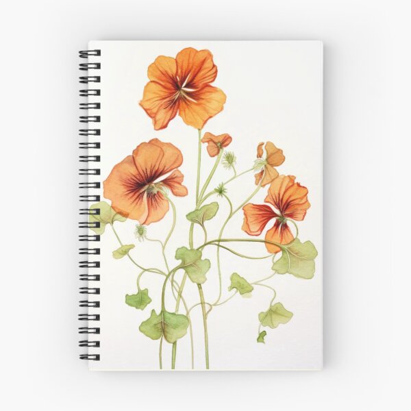 Item preview, Nasturtium Flowers Inspired By My Mothers Flower Paintings  designed and sold by CDC40.