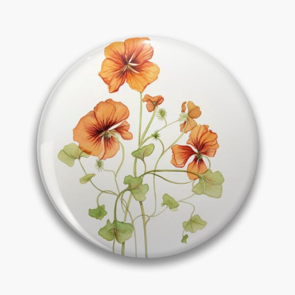 Item preview, Nasturtium Flowers Inspired By My Mothers Flower Paintings  designed and sold by CDC40.