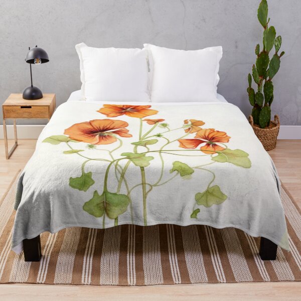 Item preview, Nasturtium Flowers Inspired By My Mothers Flower Paintings  designed and sold by CDC40.
