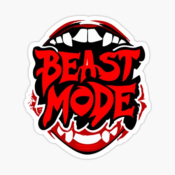 Beast Mode Sticker