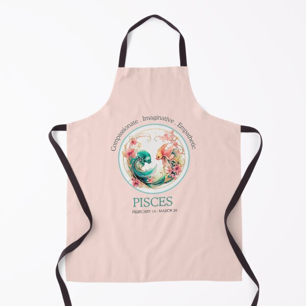 Item preview,  Cute Funny Daily Horoscopes Pisces  zodiac- Horescope/SunSign Theme  on pink back ground designed and sold by CosmicNook1.