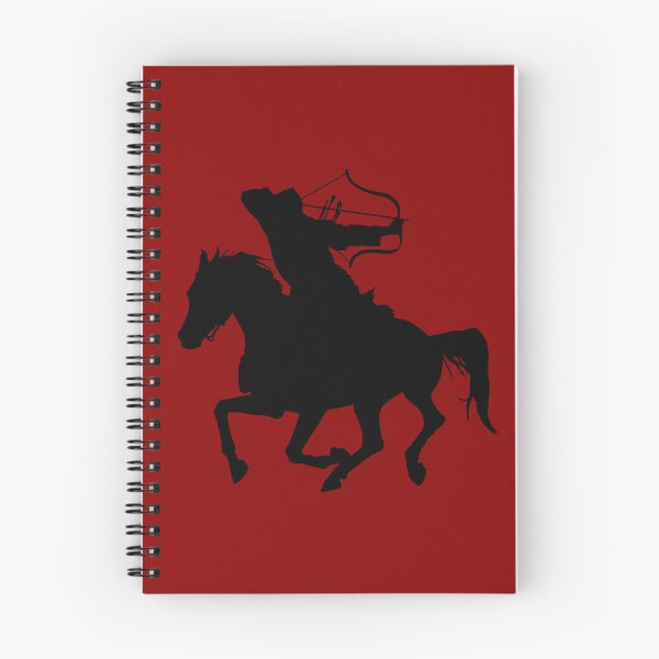 Item preview, Horse archer silhouette - black designed and sold by NerdScribblings.