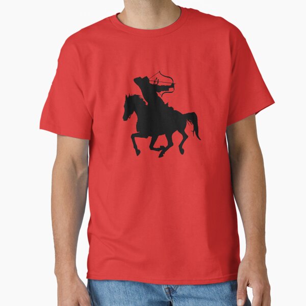 Item preview, Horse archer silhouette - black designed and sold by NerdScribblings.