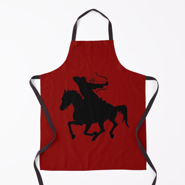 Item preview, Horse archer silhouette - black designed and sold by NerdScribblings.