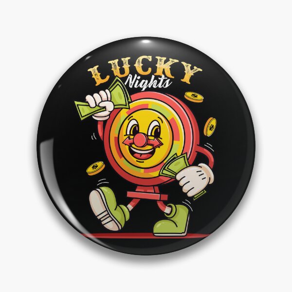 Item preview, Lucky night. Gambling machine mascot character carrying money designed and sold by Kevyn Adha.