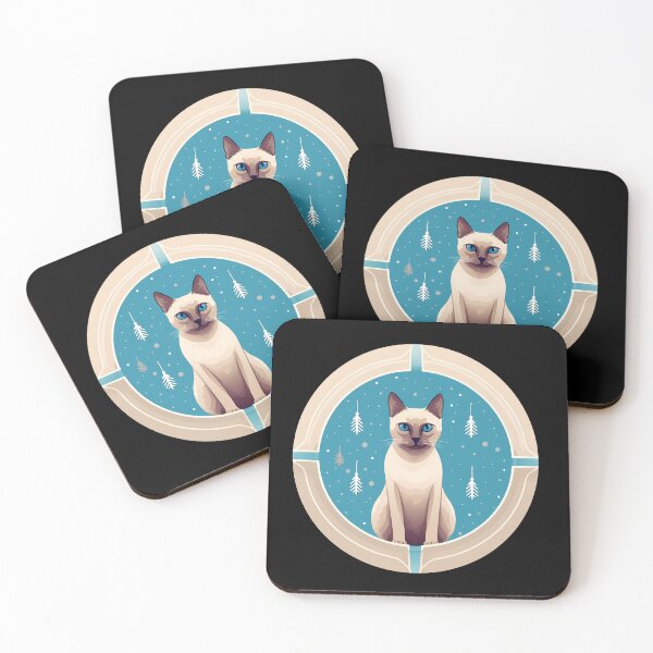 Item preview, Tonkinese Cat Xmas Ornament, Love Cats designed and sold by Logiamerch.