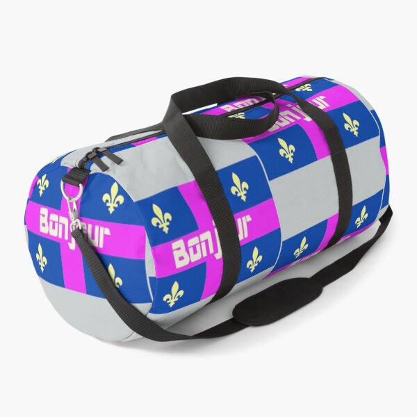 Item preview, Bonjour (hello in French) Quebec Flag designed and sold by lobodelnoir.