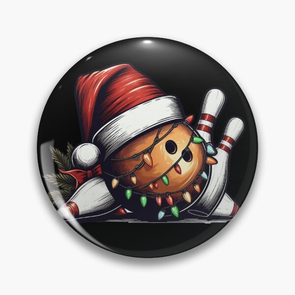 Item preview, Glowing Balls and Santa Cones Spark Holiday Magic designed and sold by HeadTurningArt.