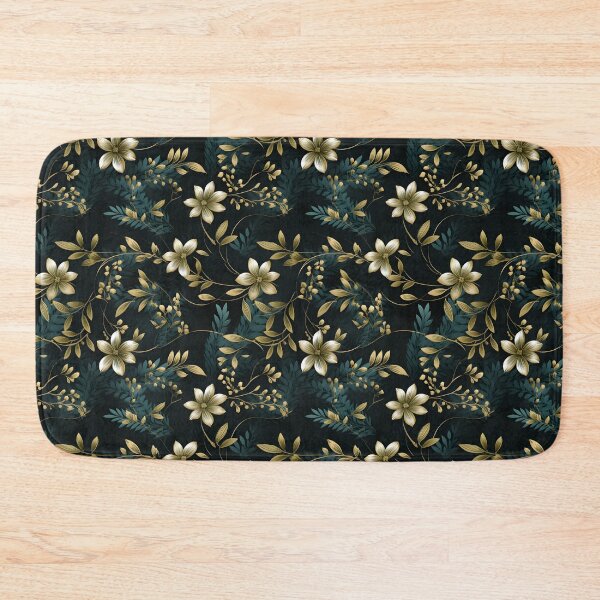 Item preview, Floral Wall Art Desk Mats,Floral Wall Art Shower Curtains designed and sold by Aopo Chaloemphon.