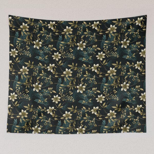 Item preview, Floral Wall Art Desk Mats,Floral Wall Art Shower Curtains designed and sold by Aopo Chaloemphon.