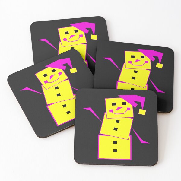 Item preview, Fanky Yellow Dancing Snowman designed and sold by PrintMintStudio.