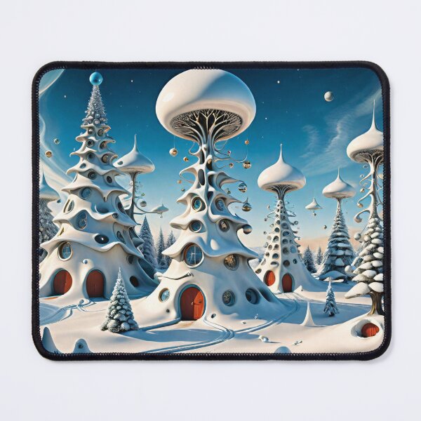 Item preview, Christmas & Winter: Surreal Snowfall Serenity designed and sold by ArtsyInventor.
