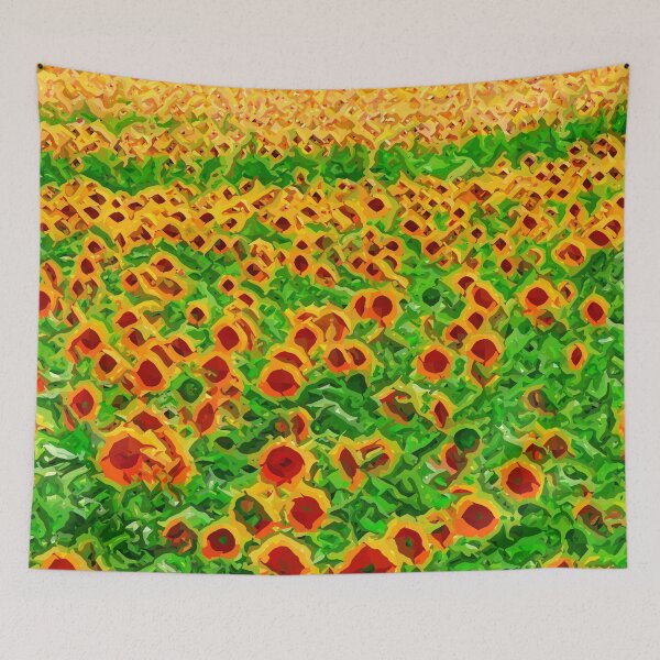 Item preview, Abstract Minimalist Sunflowers designed and sold by JoeStylistic.