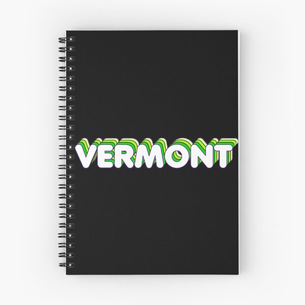 Item preview, Green Layers Vermont Name Label (Black) designed and sold by NormadWorld.