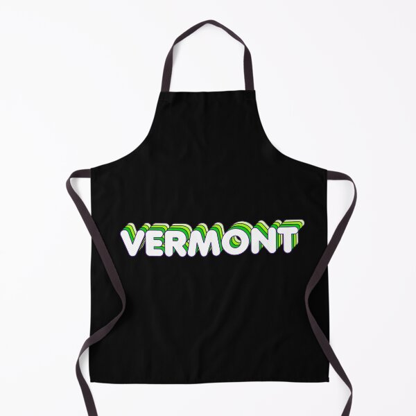 Item preview, Green Layers Vermont Name Label (Black) designed and sold by NormadWorld.