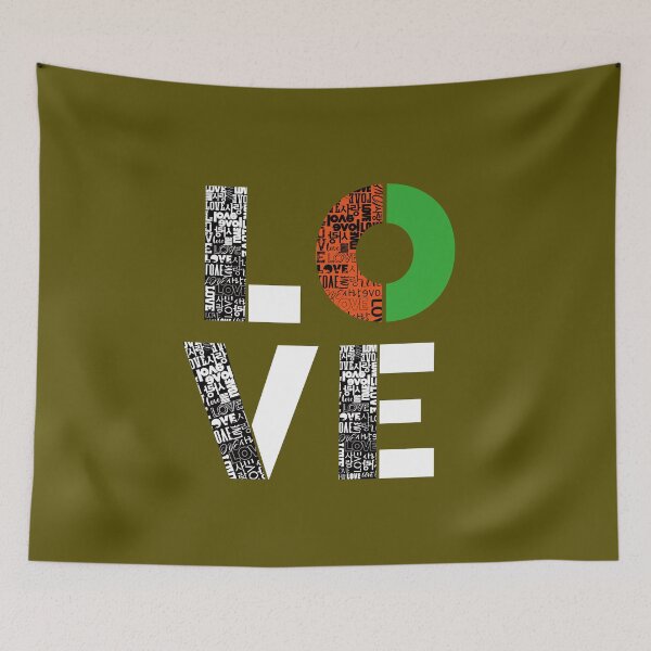 Item preview, Love & Sarang lettering design. designed and sold by hojeong-art.