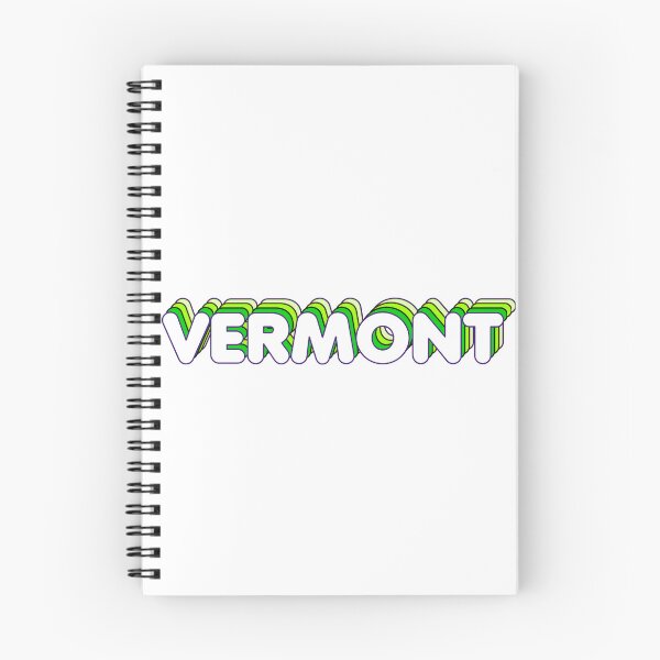 Item preview, Green Layers Vermont Name Label designed and sold by NormadWorld.
