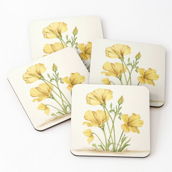 Item preview, Evening Primrose Flowers Inspired By My Mothers Flower Paintings  designed and sold by CDC40.