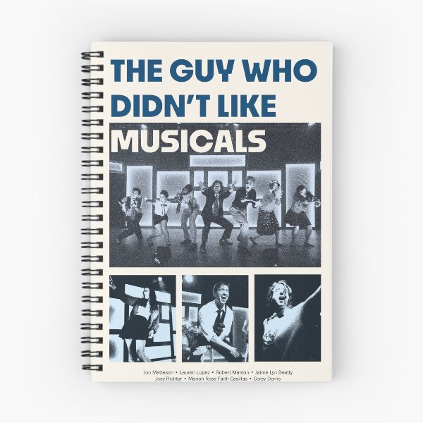 Item preview, The Guy Who Didn't Like Musicals poster designed and sold by sophie-lee-.