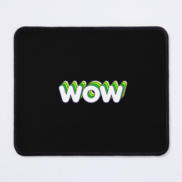 Item preview, Green Layers Wow Name Label (Black) designed and sold by NormadWorld.